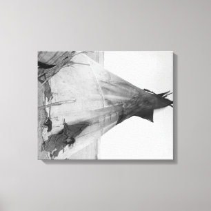 Impressão Em Tela Menina indiana nova de Oglala com o filhote de