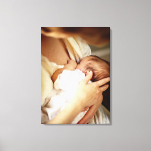 Impressão Em Tela Menina lactante (1-3 meses)