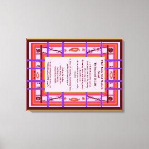 Impressão Em Tela Menina Power Female Success Word Art canvasprint