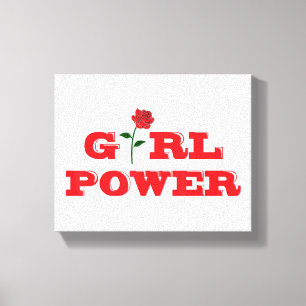 Impressão Em Tela Menina Power T-Shirt - Mulheres Espetaculares Femi