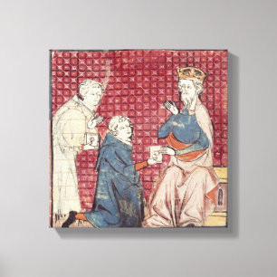 Impressão Em Tela Mensageiros que dizem Charlemagne