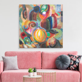 Impressão Em Tela Mercado Português | Sonia Delaunay-Terk |