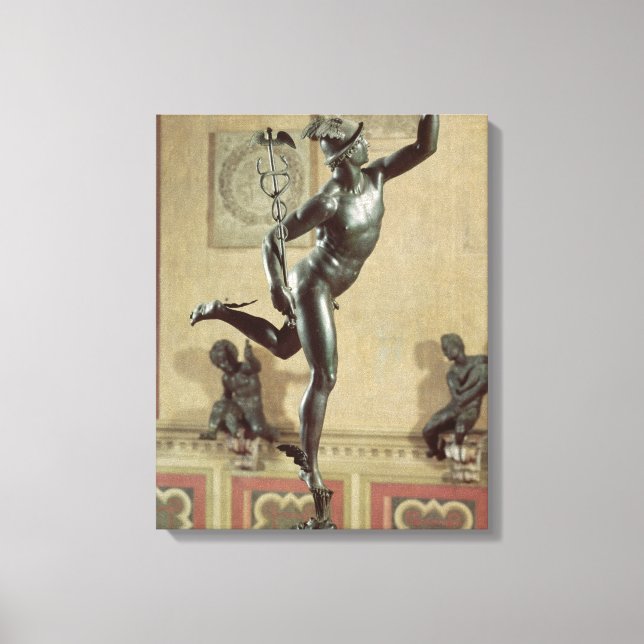 Impressão Em Tela Mercúrio, c.1576 (bronze) (Frente)