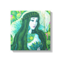 Mereia Verde Fantasia Surreal Arte Submarina