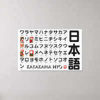 Mesa Katakana (Hanafuda) Japonesa