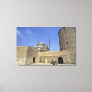 Impressão Em Tela Mesquita de Mohammed Ali na Cidadela do Cairo,