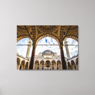 Impressão Em Tela Mesquita de Sulamine, Istambul Turquia