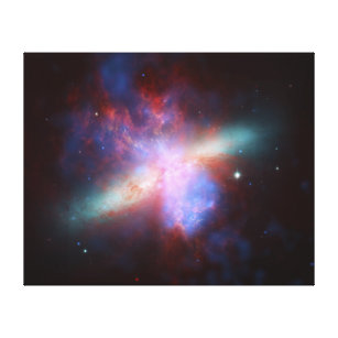 Impressão Em Tela Messier 82 NGC 3034 Galáxia do Charuto M82 Compost