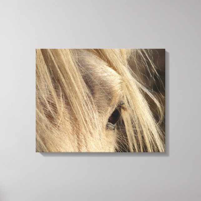 Impressão Em Tela Messy Mane (Frente)