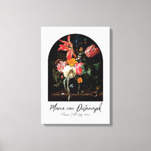 Impressão Em Tela Mestrados Holandeses: Uma Vida Estática Floral