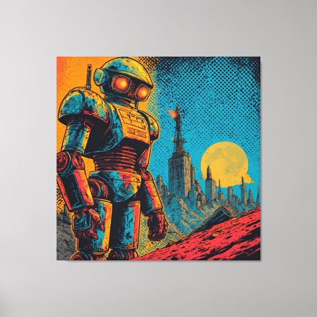 IMPRESSÃO EM TELA METAL HEART IRON MAN (Frente)