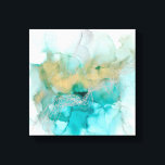 Impressão Em Tela Metálicos entrelaçados<br><div class="desc">Metálicos entrelaçados por Jennifer Goldberger</div>