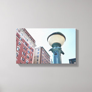 Impressão Em Tela Metrô Urbano Alto Oeste Fotografia NYC