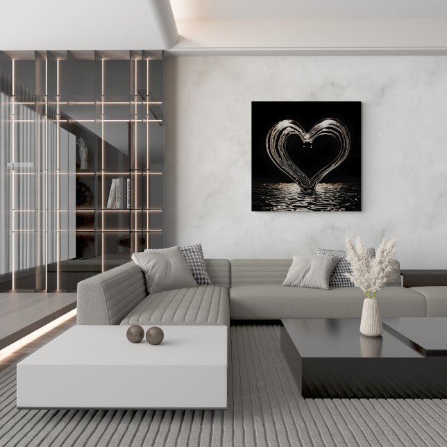 Impressão Em Tela Meu Amor É Profundo (Criador carregado)