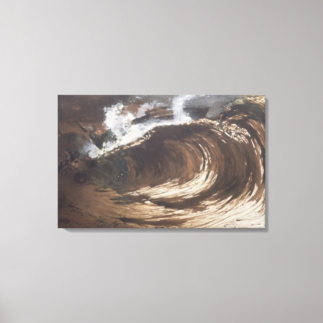 Impressão Em Tela Meu Destino, 1857 (Frente)