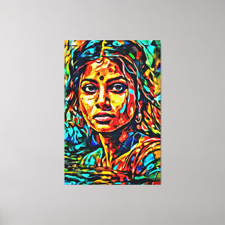 Impressão Em Tela Meu pincel de arte digital