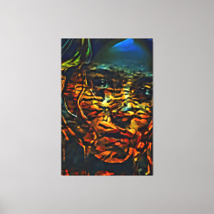 Impressão Em Tela Meu pincel de arte digital
