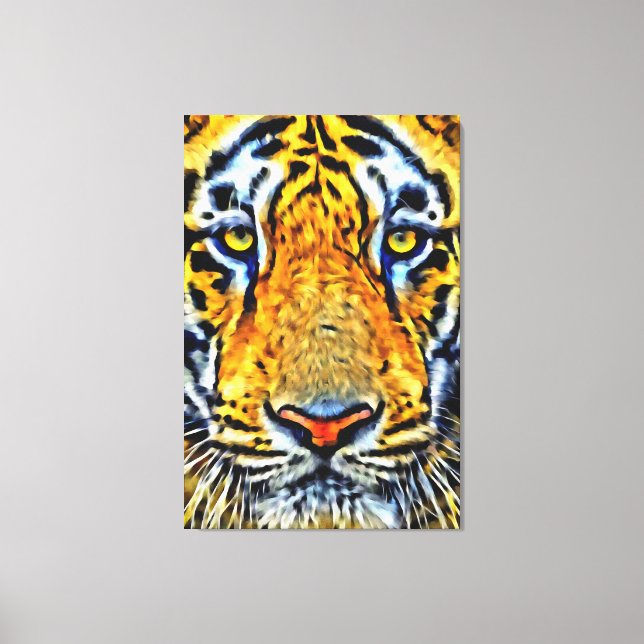 Impressão Em Tela Meu pincel de arte digital (Frente)