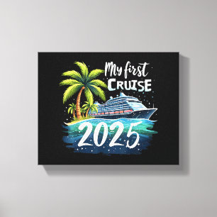 Impressão Em Tela Meu Primeiro Cruzeiro 2025