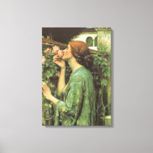 Impressão Em Tela Meu rosa doce, ou alma do rosa pelo Waterhouse