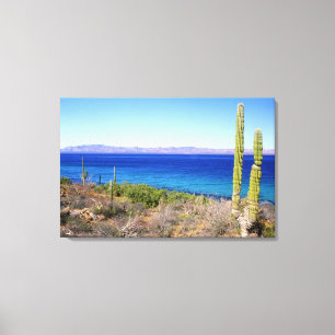 Impressão Em Tela México, Baja California Sur, Mulege, Bahia 2