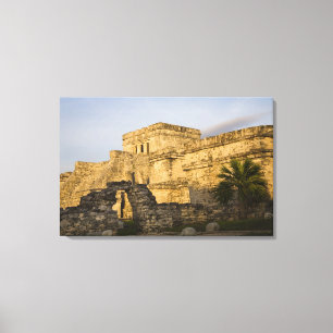 Impressão Em Tela México, Quintana Roo, Península do Iucatão,