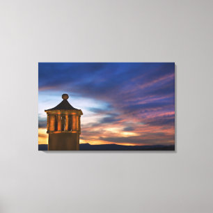 Impressão Em Tela México, San Miguel de Allende. Sunset over