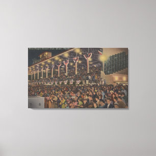 Impressão Em Tela Miami, FL - West Flagler Kennel Club, Cão