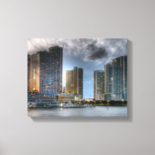 Impressão Em Tela Miami, Florida