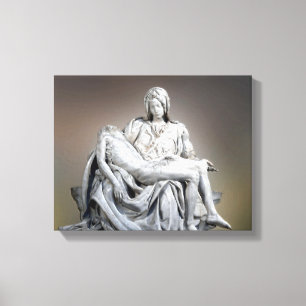 Impressão Em Tela Michelangelo - o Pieta