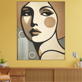 Impressão Em Tela Mid Century Modern Art The Glance Mid Century Mode