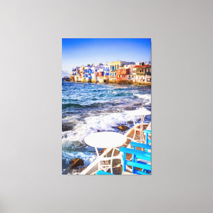 Impressão Em Tela Míkonos