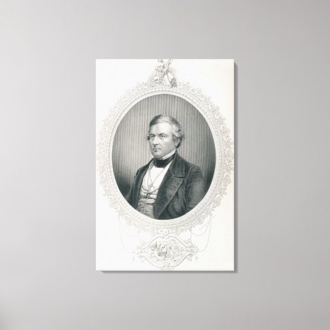 Impressão Em Tela Millard Fillmore (Frente)
