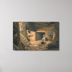 Impressão Em Tela Mina do Bastion du Mat, placa do "The Seat o