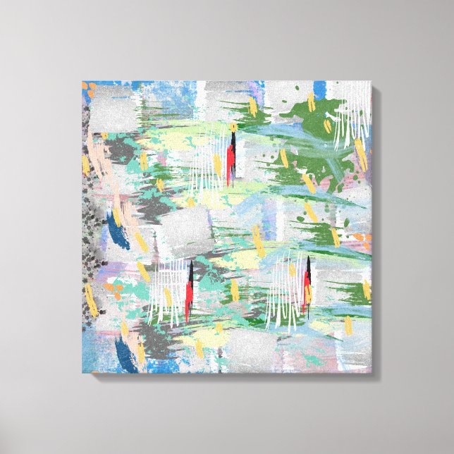 Impressão Em Tela Minerais da Terra Profunda (Frente)