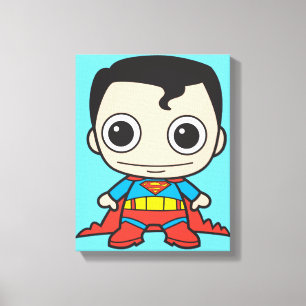 Impressão Em Tela Mini Superman