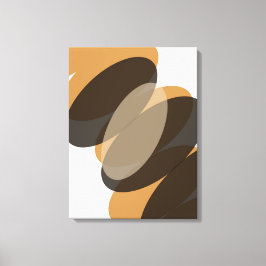 Impressão Em Tela Minimalist abstract geometric shapes contemporary 