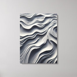 Impressão Em Tela Minimalist Desert Sand Art Print