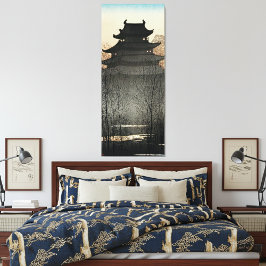 Impressão Em Tela Minimalista Vintage Japonês Hiroaki Takahashi.