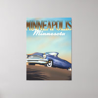 Minneapolis, Minnesota viagens vintage