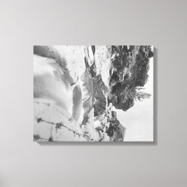 Impressão Em Tela Minnekahta cai perto de Primaveras quentes (Frente)