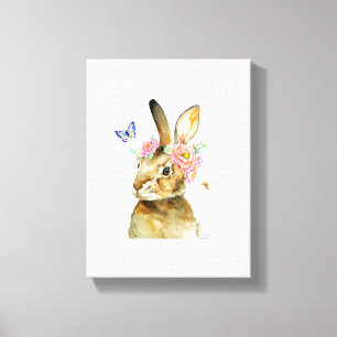 Impressão em Tela - Miss Hare