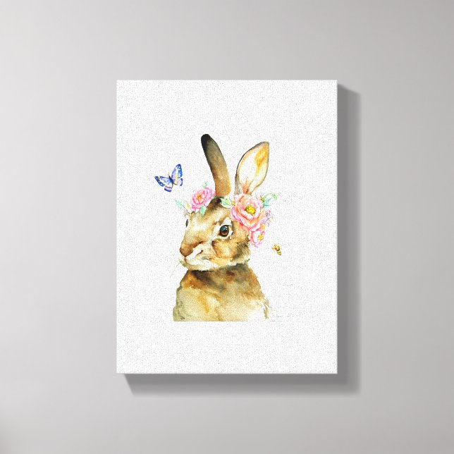 Impressão em Tela - Miss Hare (Frente)