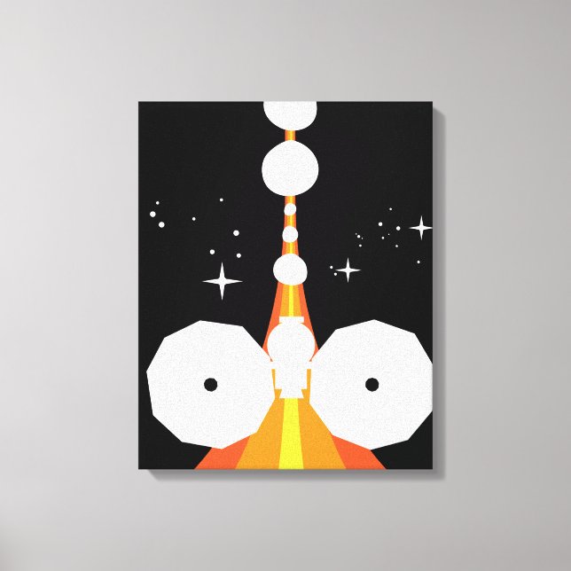 Impressão Em Tela Missão espacial LUCY (Frente)