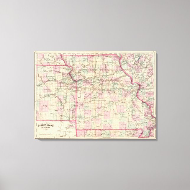 Impressão Em Tela Missouri 5 (Frente)