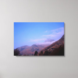 Impressão Em Tela Mist The Langdale Pikes Lake District England