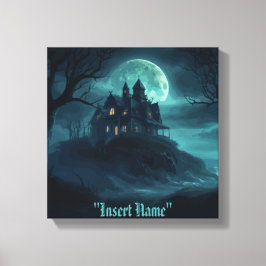 Impressão Em Tela Misterioso Seaside Haunt