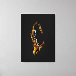 Impressão Em Tela Mistery 1 - Lápis de Aquarela