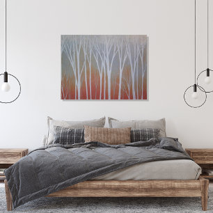 Impressão Em Tela Misty Forest