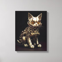 Moa Mecânica: Um Gato De Metal Vapor